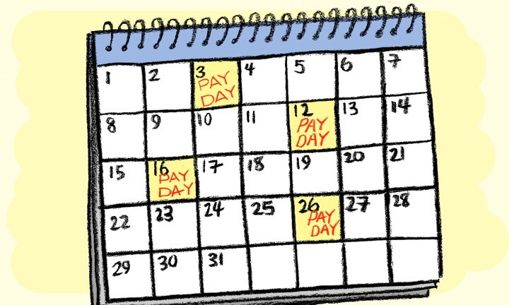 Hand Drawn Calendar